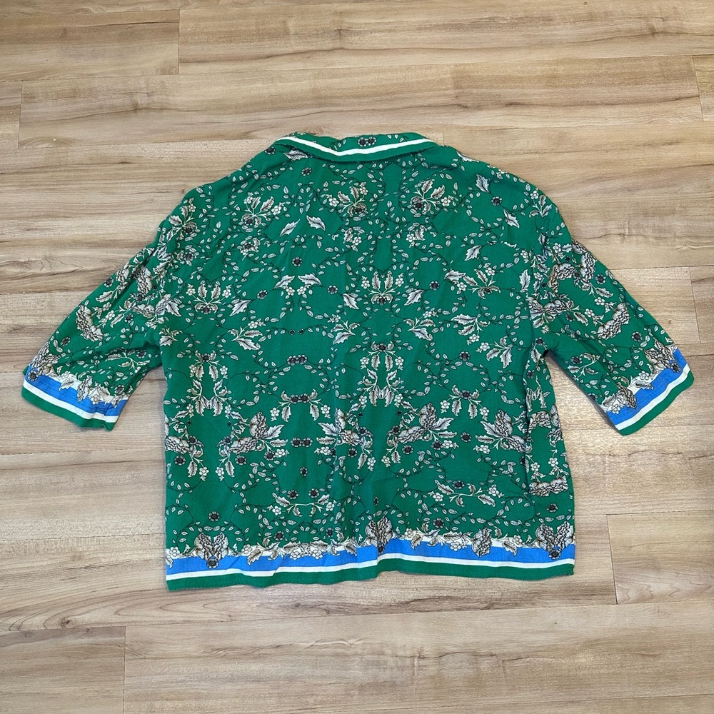 Max Studio Button Up Blouse Size Small - Picture 2 of 2